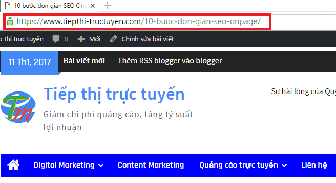 URL thân thiên giúp SEO Onpage dễ dàng hơn, và google dễ hiểu hơn.